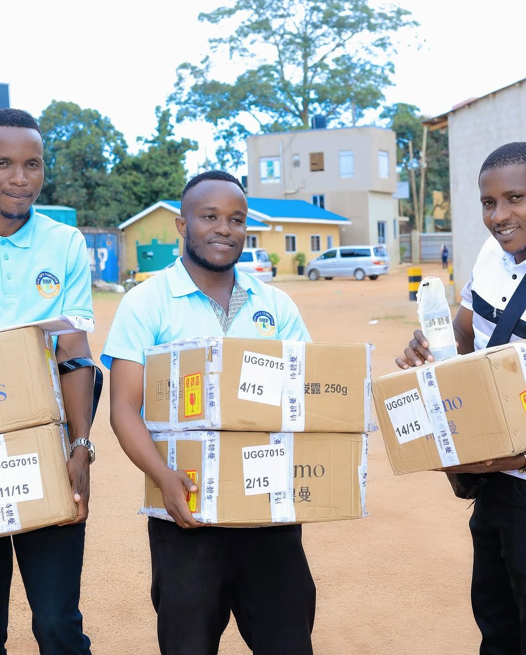 Community clothing outreach in Katubwe